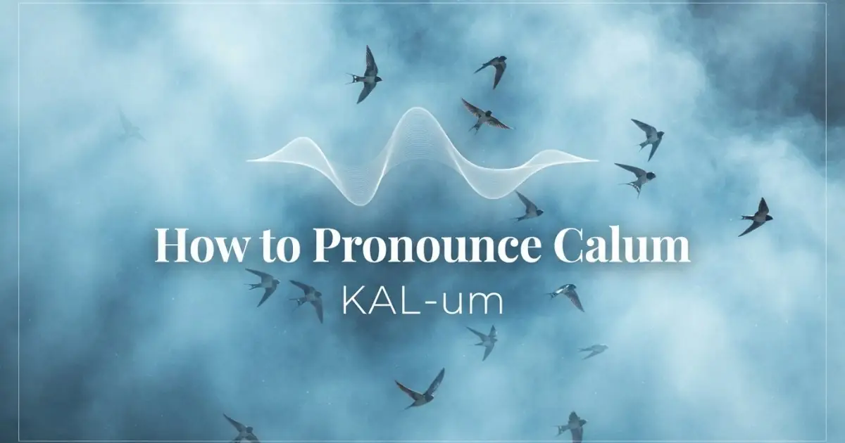 How to pronounce Calum