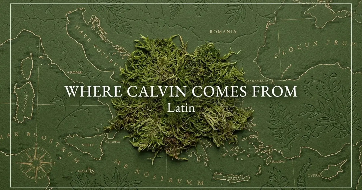 The name Calvin comes from: Latin