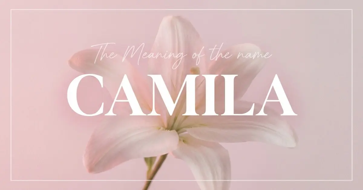 Camila name meaning