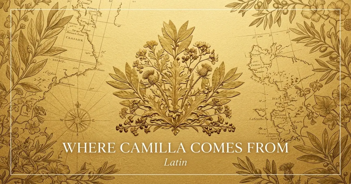 The name Camilla comes from: Latin