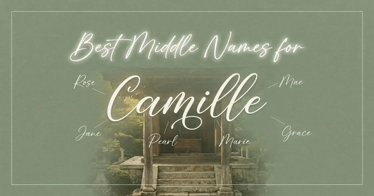 Best middle names for Camille