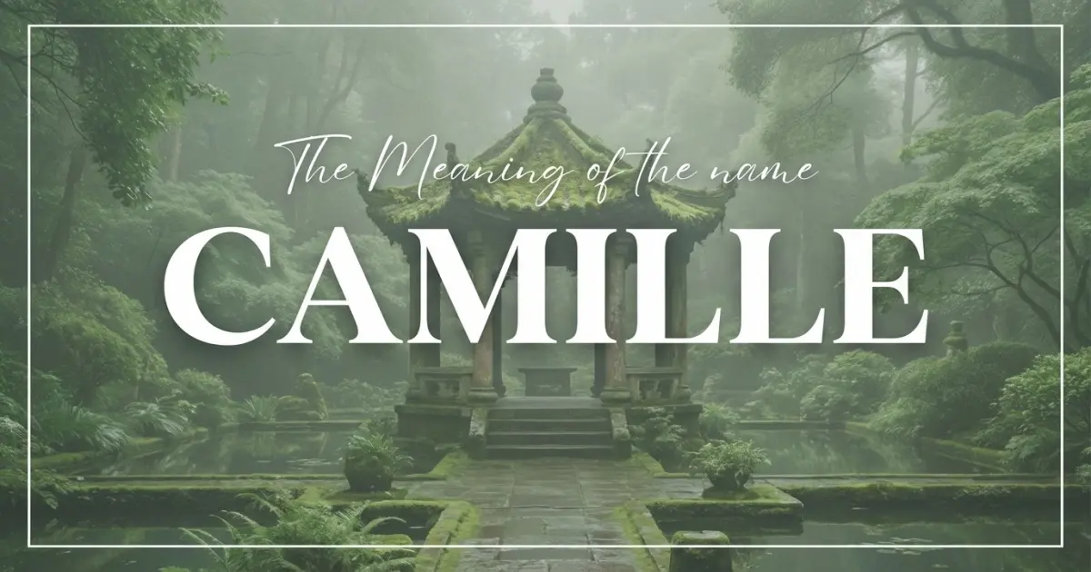 Camille name meaning