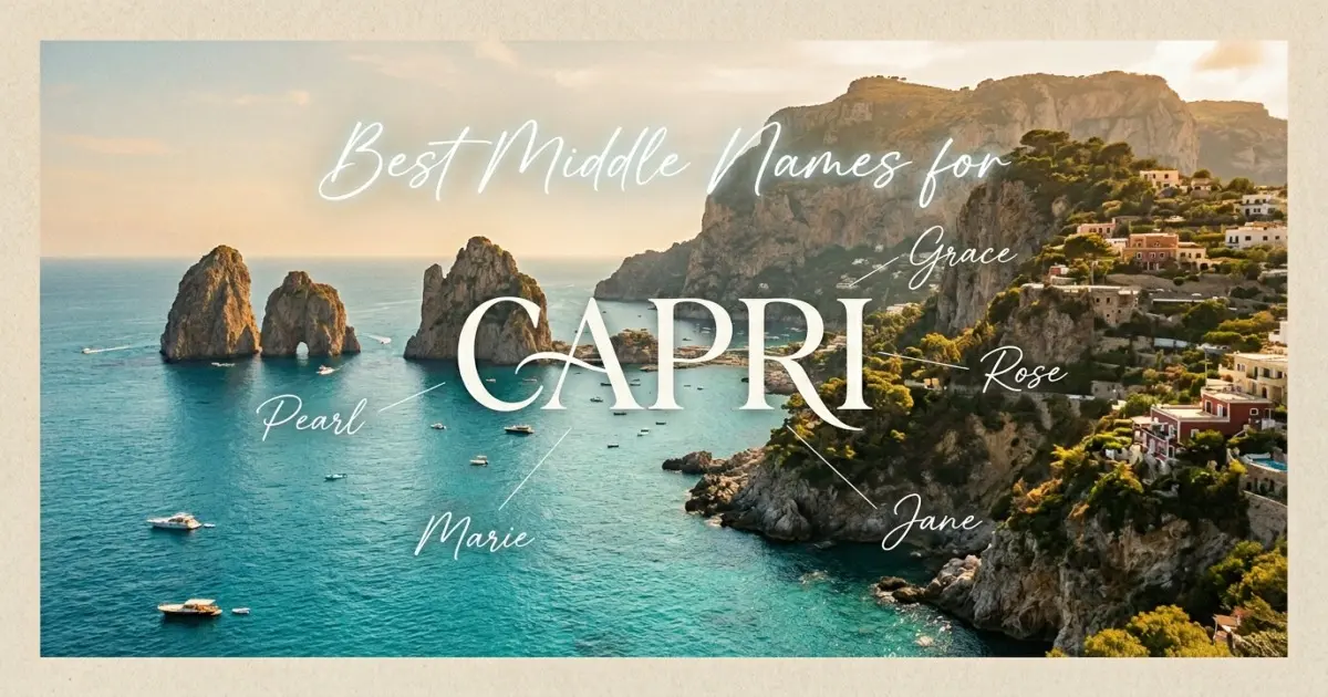 Best middle names for Capri