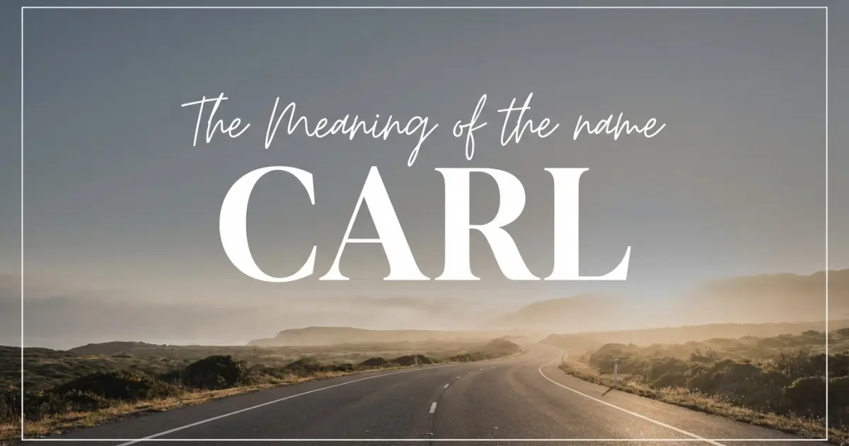 Carl name meaning