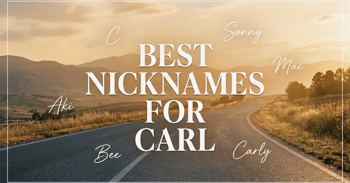 Nicknames for Carl