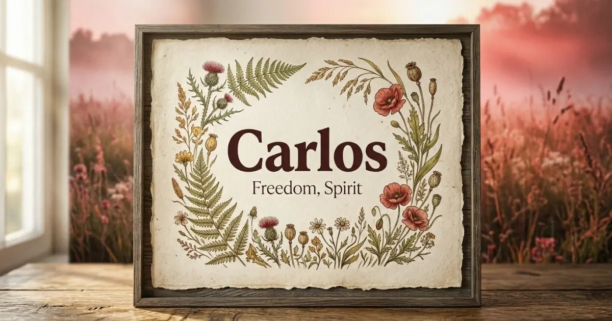 Carlos meaning themes: freedom, spirit