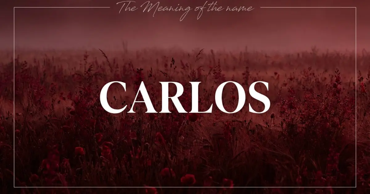 Carlos name meaning