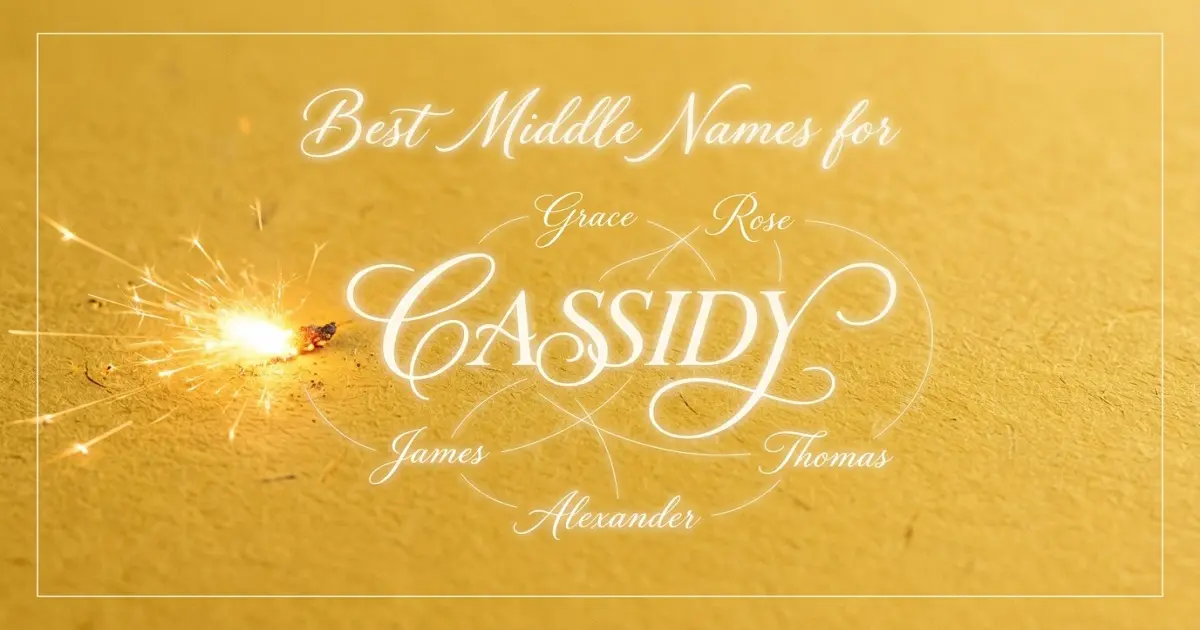 Best middle names for Cassidy