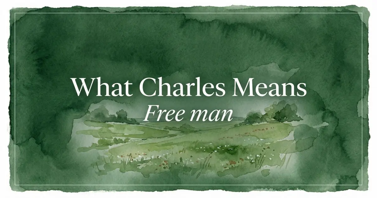 What Charles Means