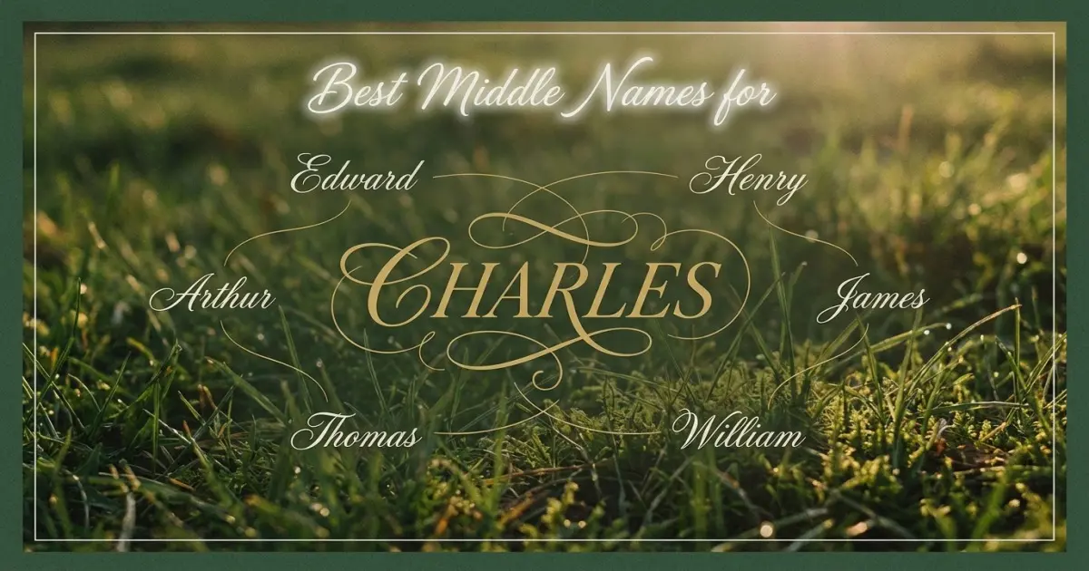 Best middle names for Charles