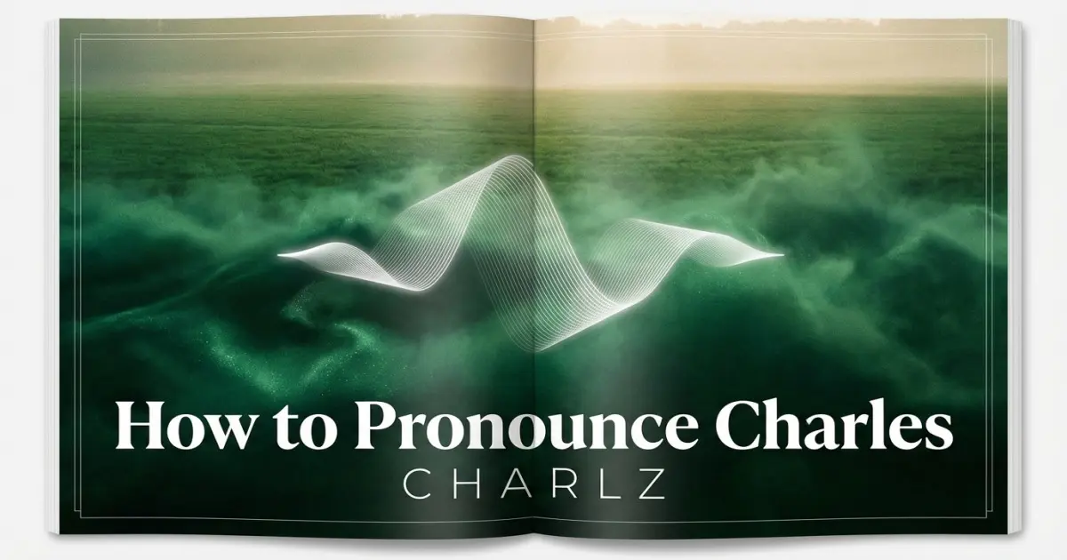 How to pronounce Charles