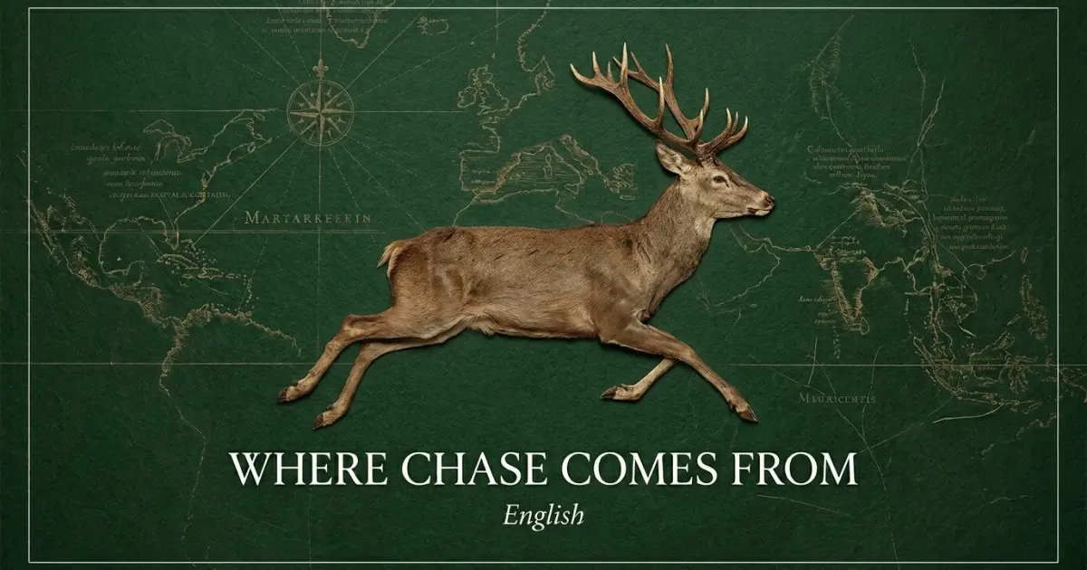 The name Chase comes from: English