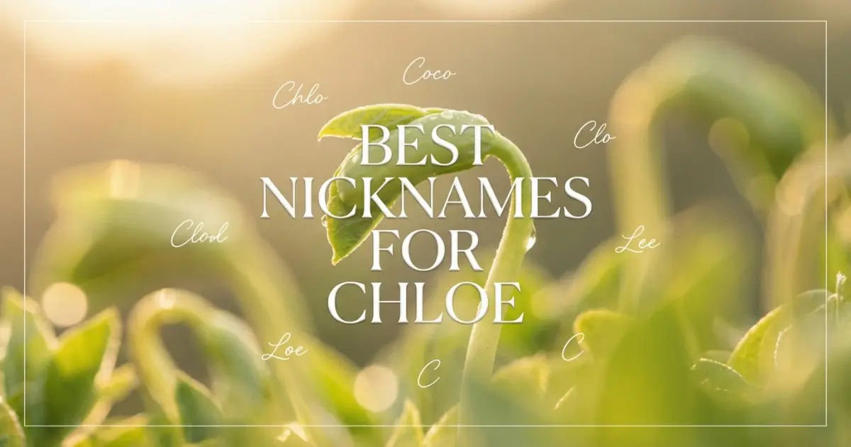Nicknames for Chloe