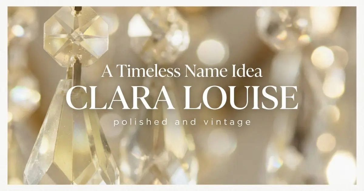 Timeless Middle Name Idea For Clara
