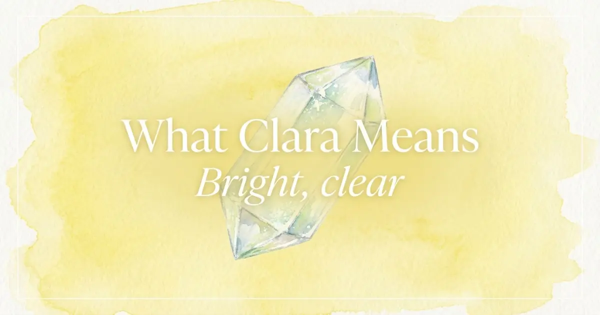 What Clara Means