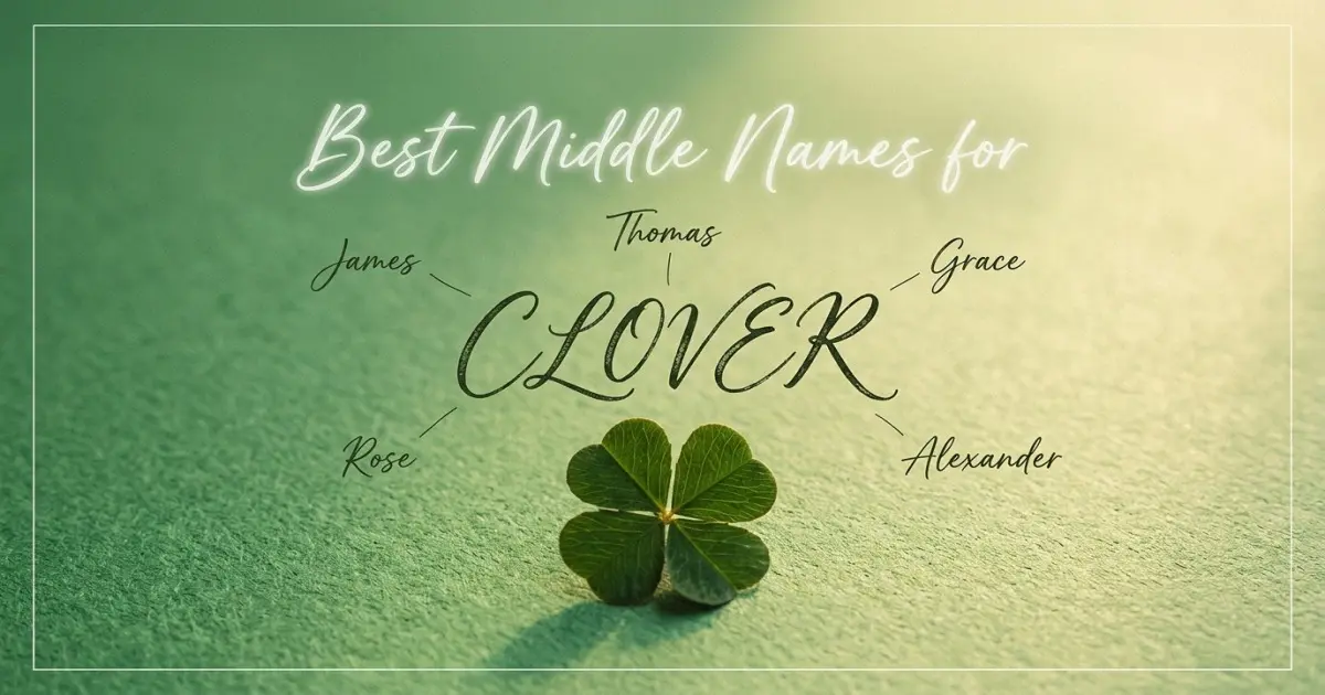 Best middle names for Clover