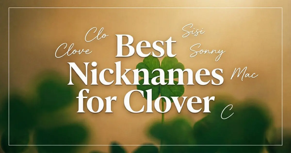 Nicknames for Clover