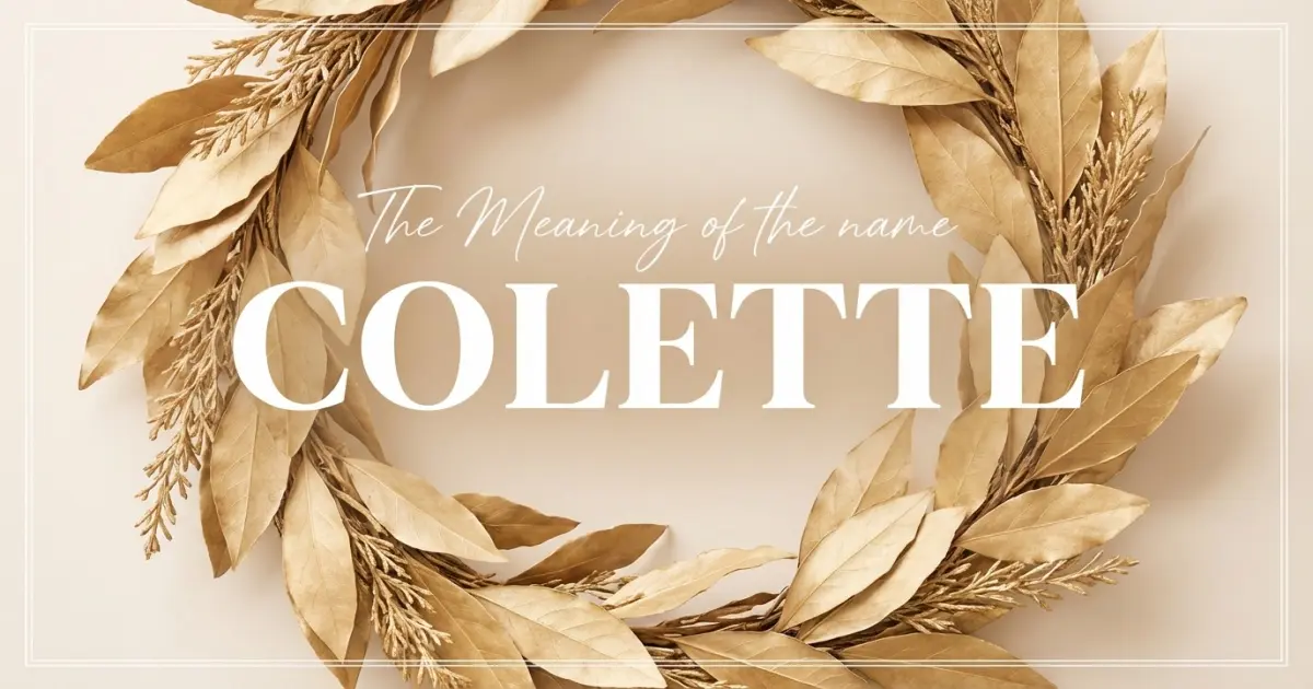 Colette name meaning