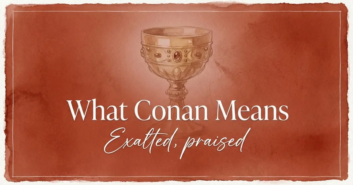 What Conan Means