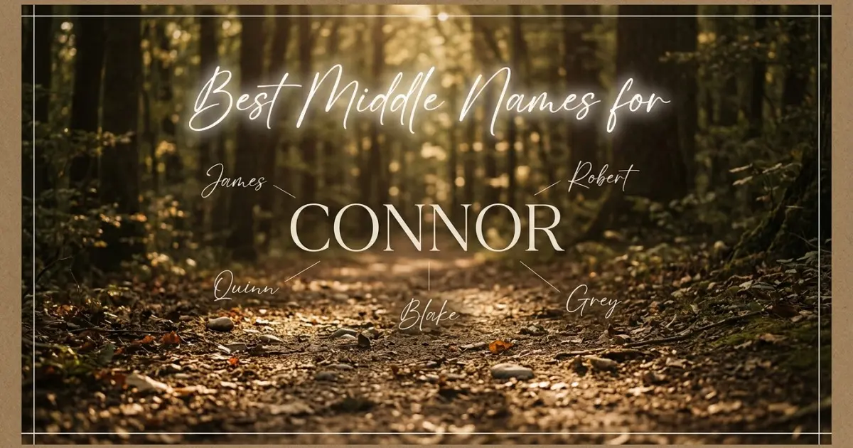 Best middle names for Connor