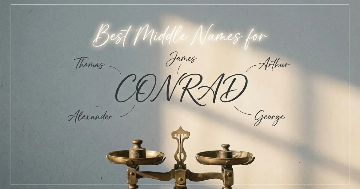 Best middle names for Conrad