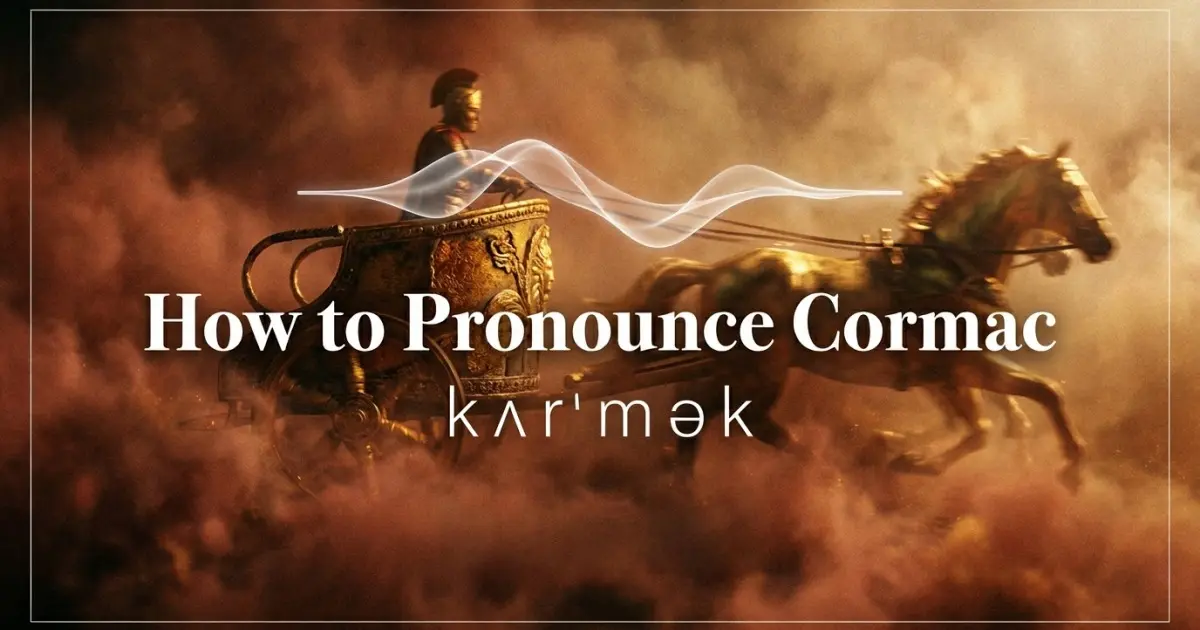How to pronounce Cormac