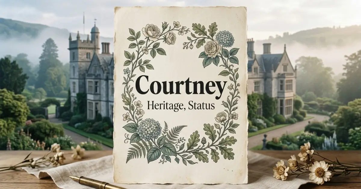 Courtney meaning themes: heritage, status
