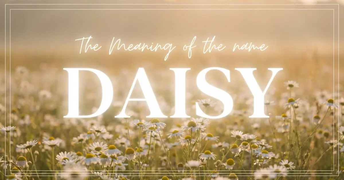 Daisy name meaning
