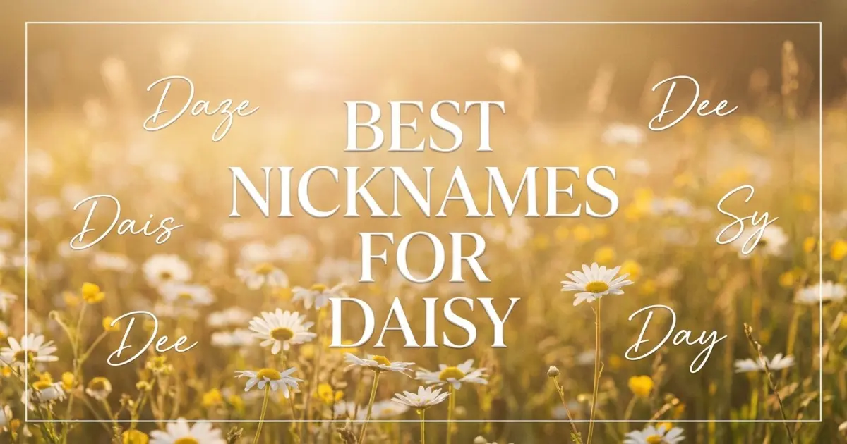 Nicknames for Daisy