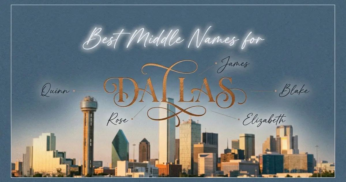 Best middle names for Dallas