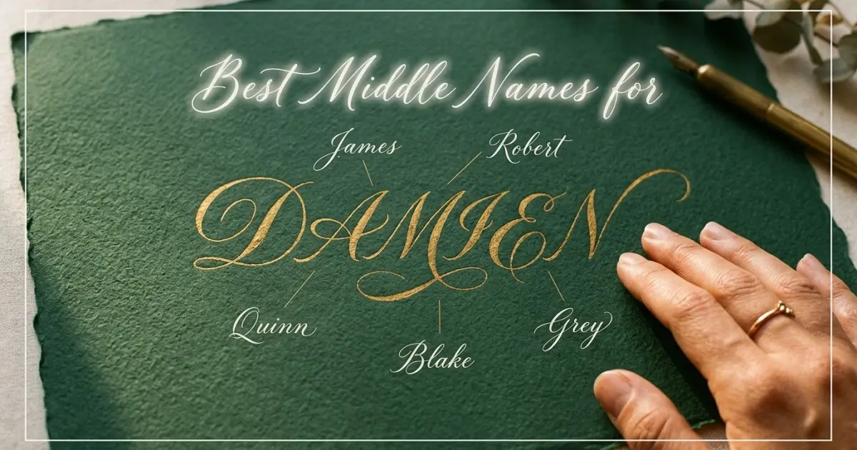 Best middle names for Damien