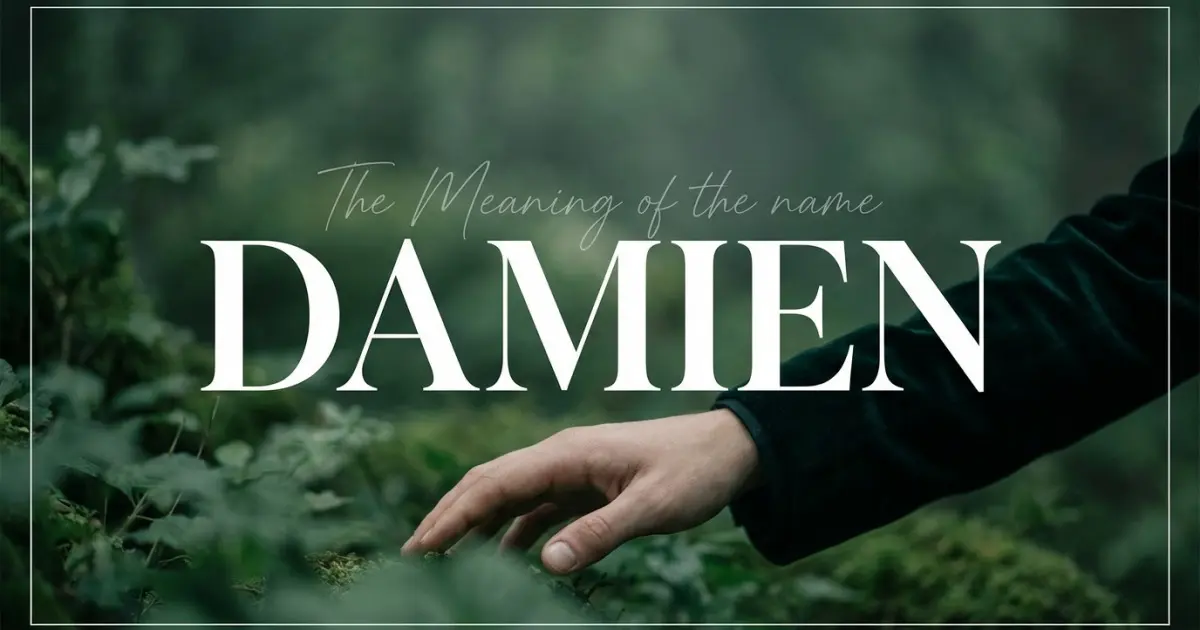 Damien name meaning