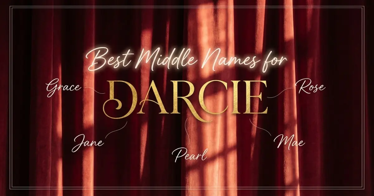 Best middle names for Darcie