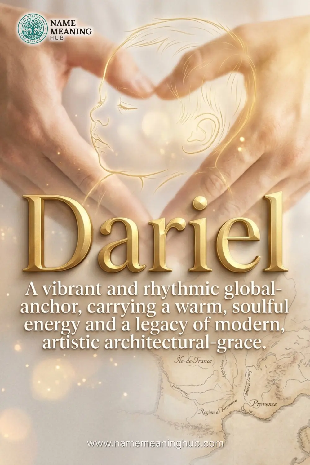 Meaning of the name Dariel: A vibrant and rhythmic global-anchor, carrying a warm, soulful energy and a legacy of modern, artistic architectural-grace.