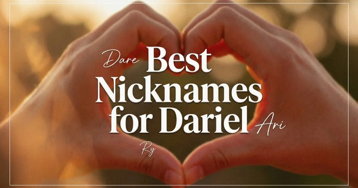 Nicknames for Dariel