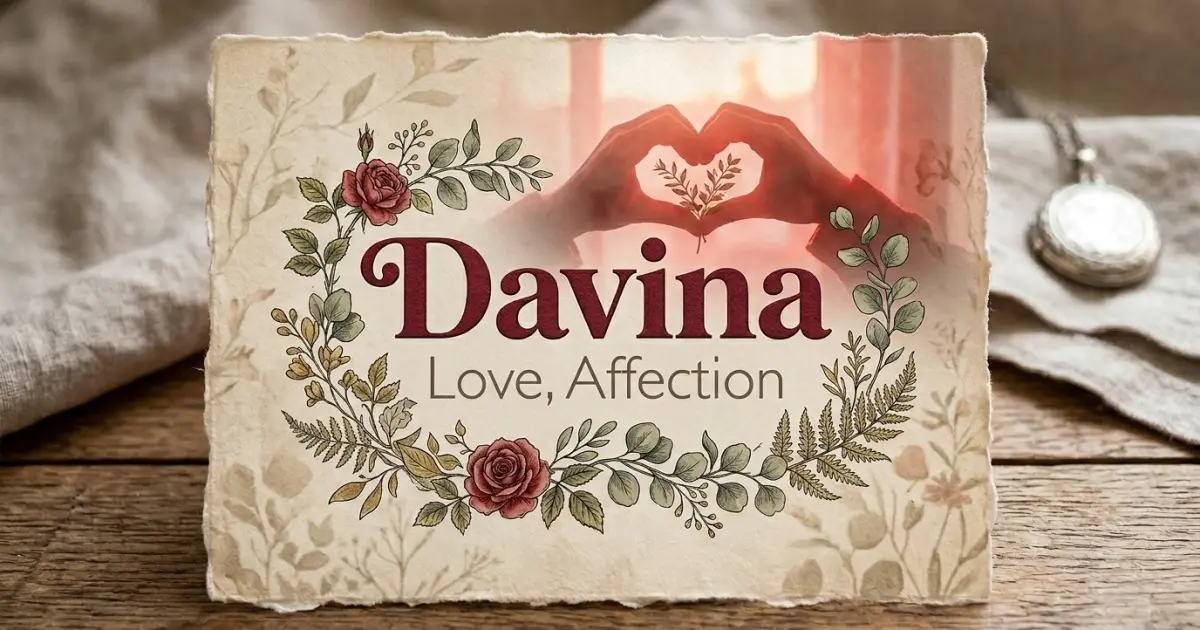Davina meaning themes: love, affection