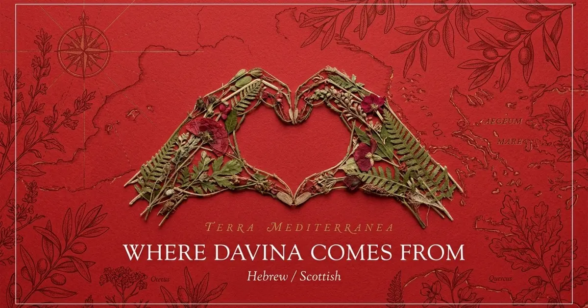 The name Davina comes from: Hebrew / Scottish