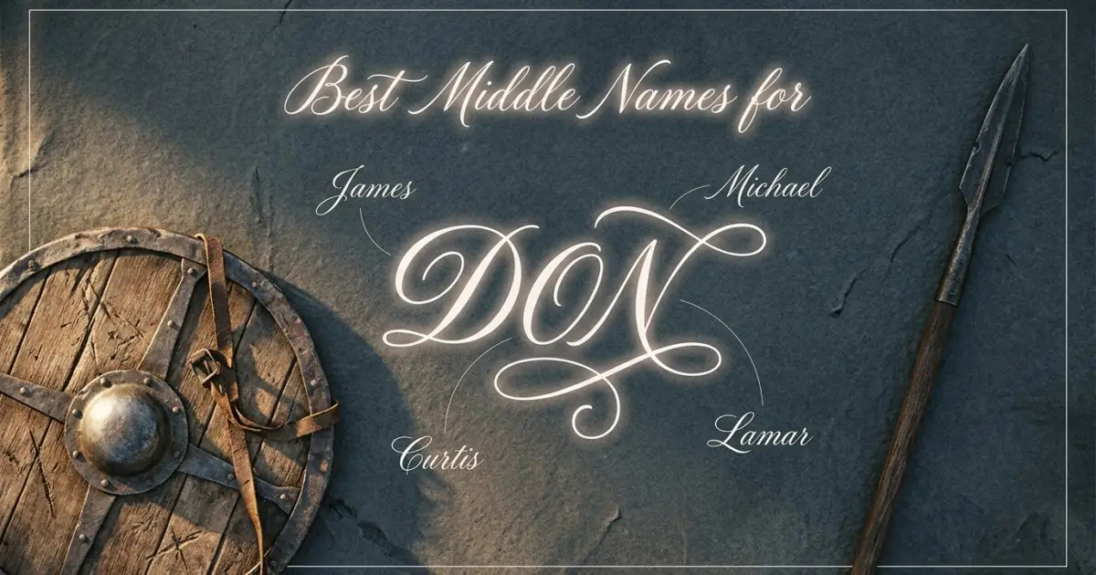 Best middle names for Don