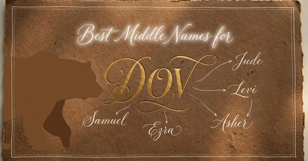 Best middle names for Dov