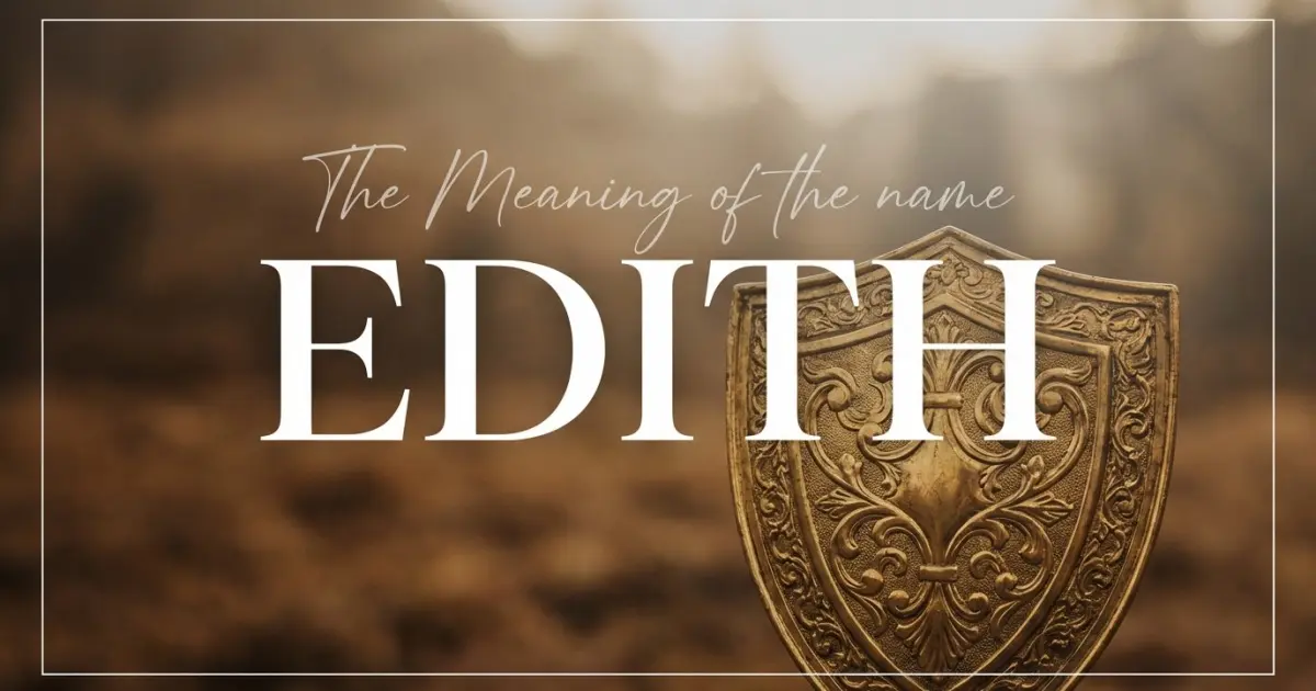 Edith name meaning