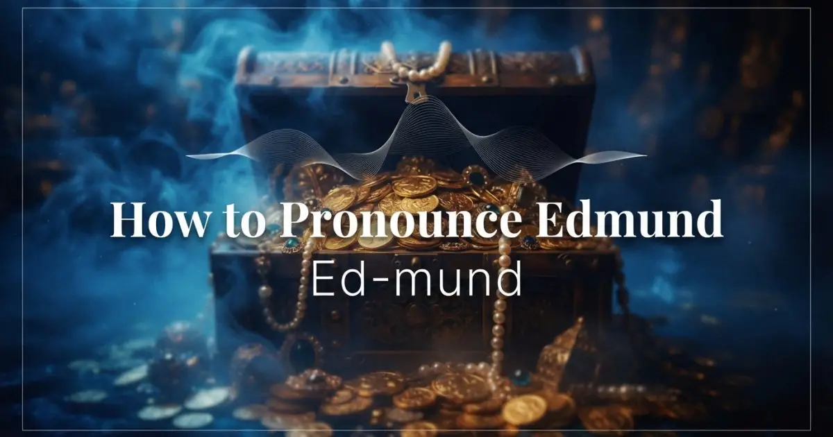 How to pronounce Edmund
