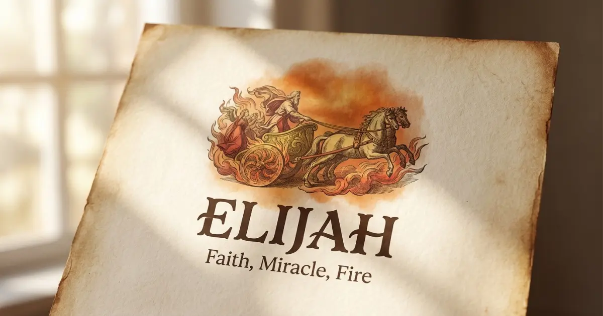 Elijah Meaning Themes