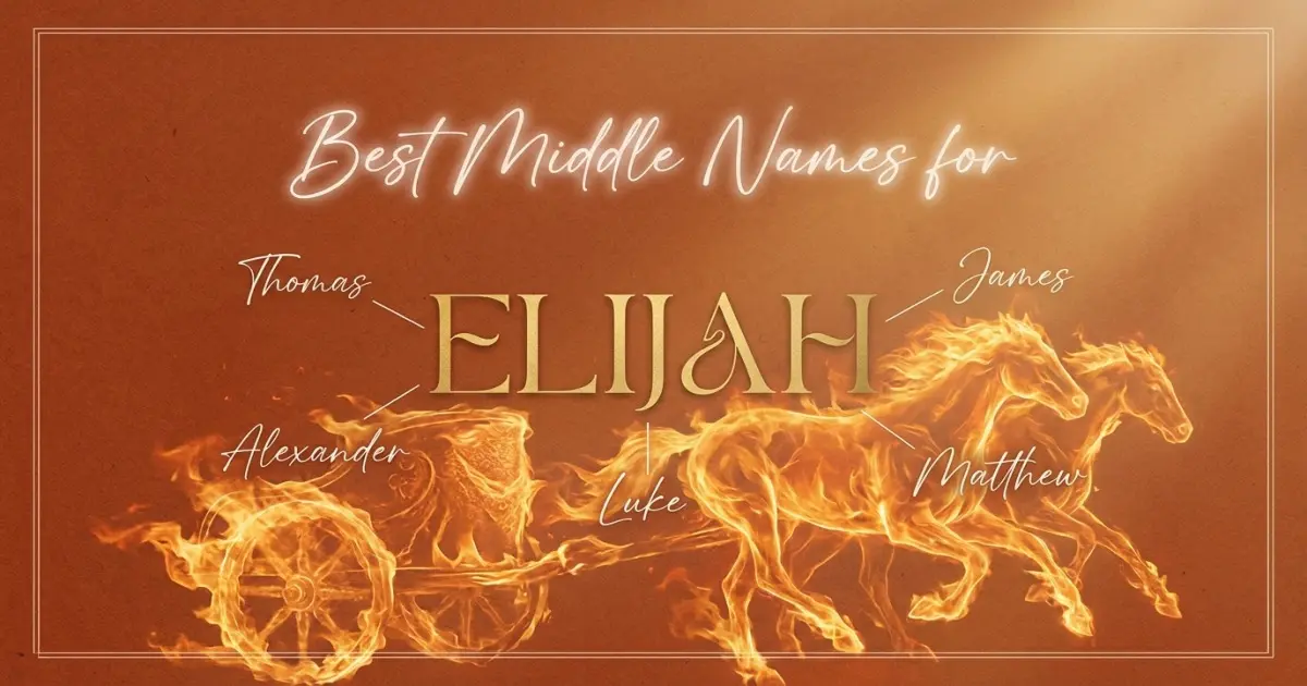 Best middle names for Elijah