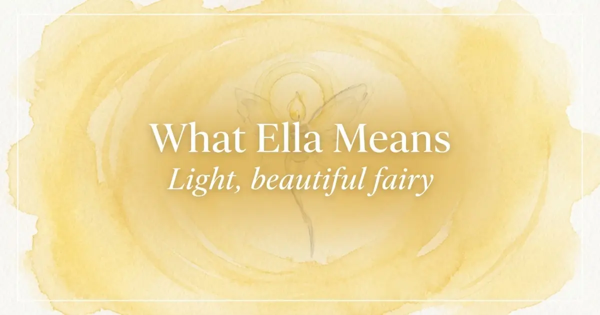 What Ella Means