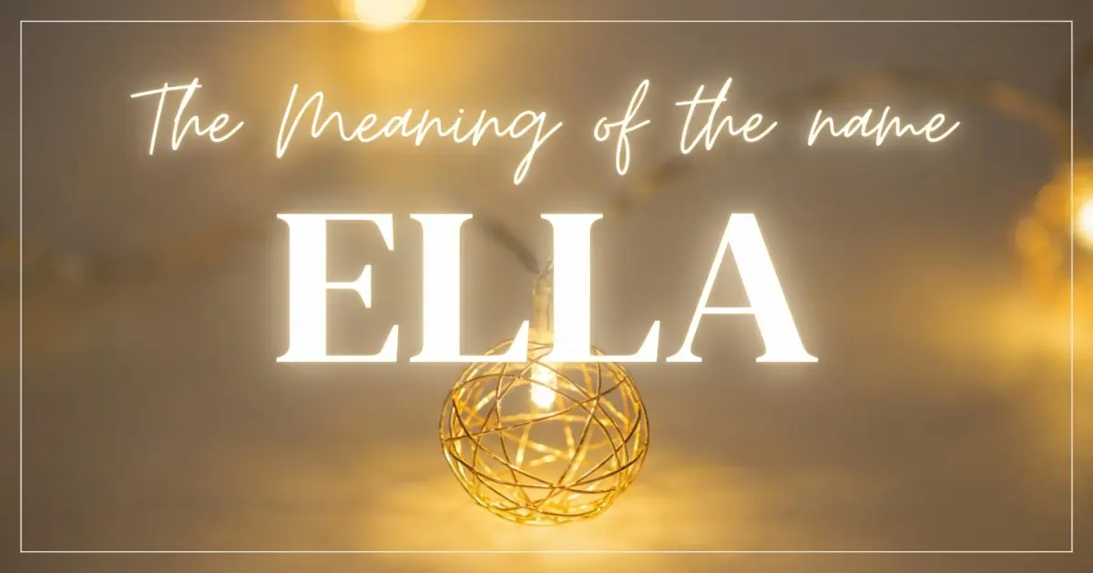 Ella name meaning