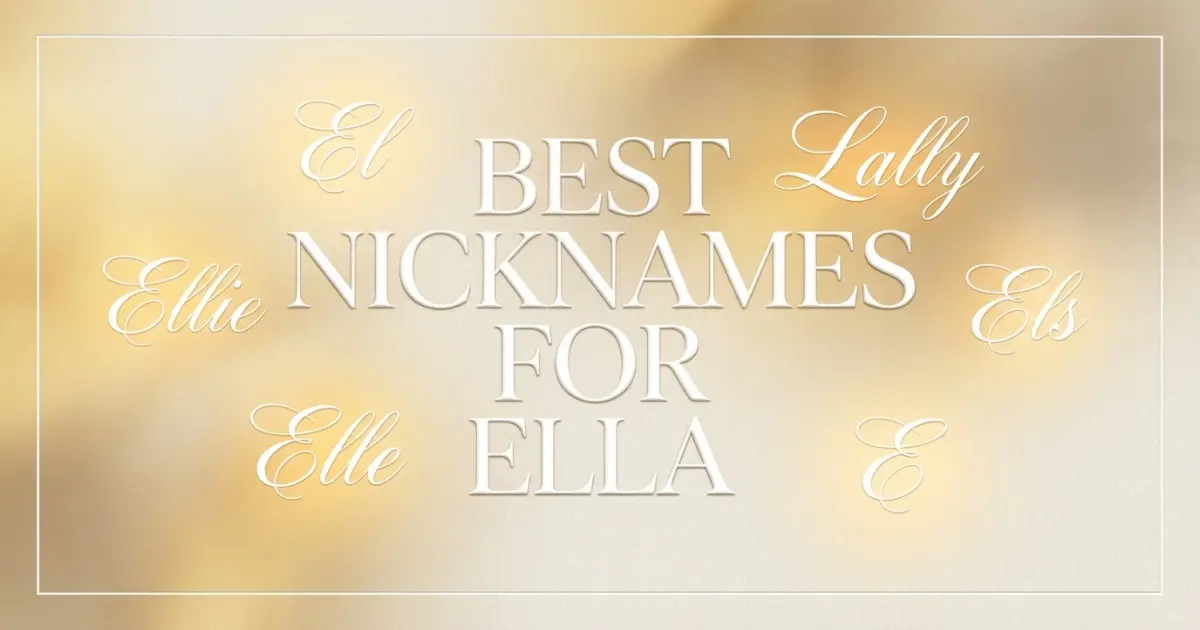 Nicknames for Ella