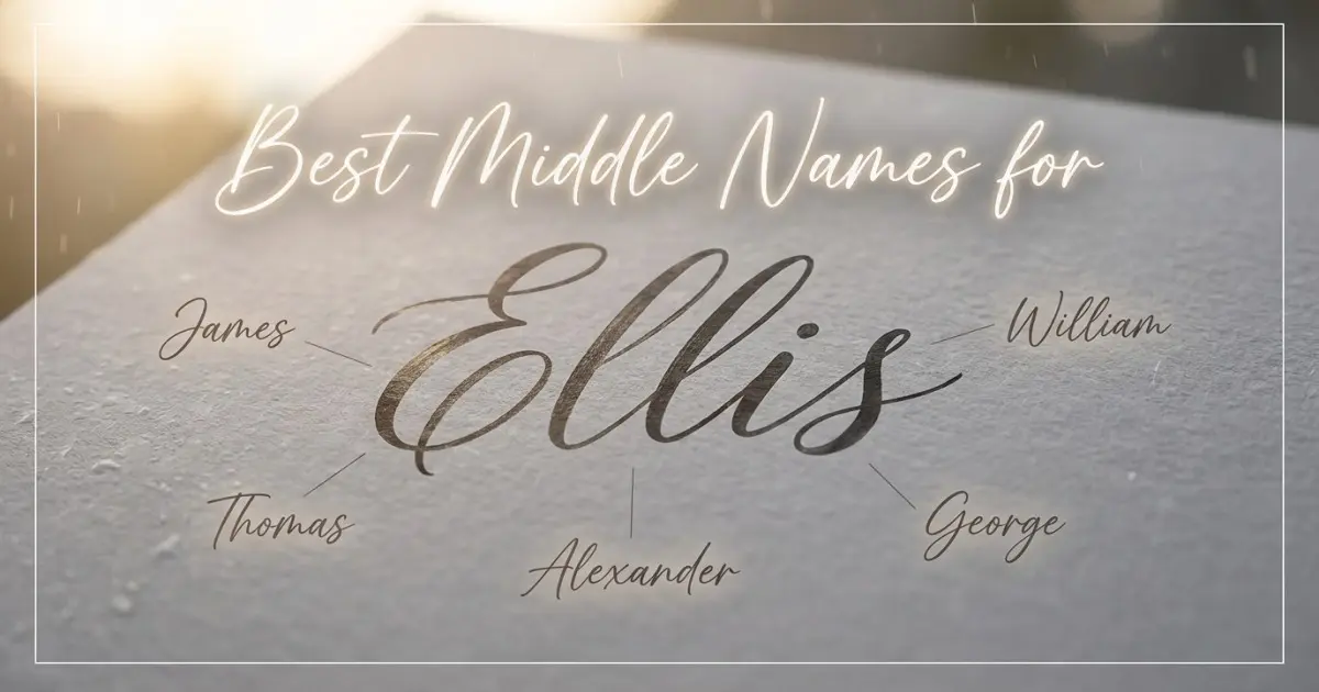Best middle names for Ellis