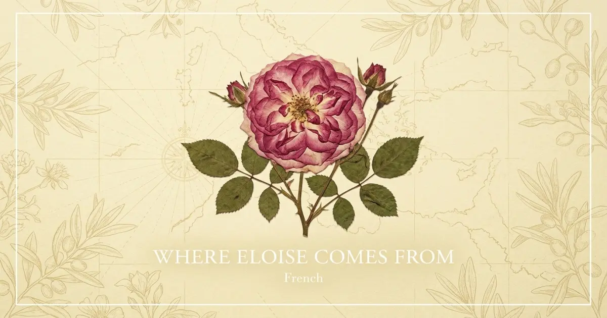 The name Eloise comes from: French