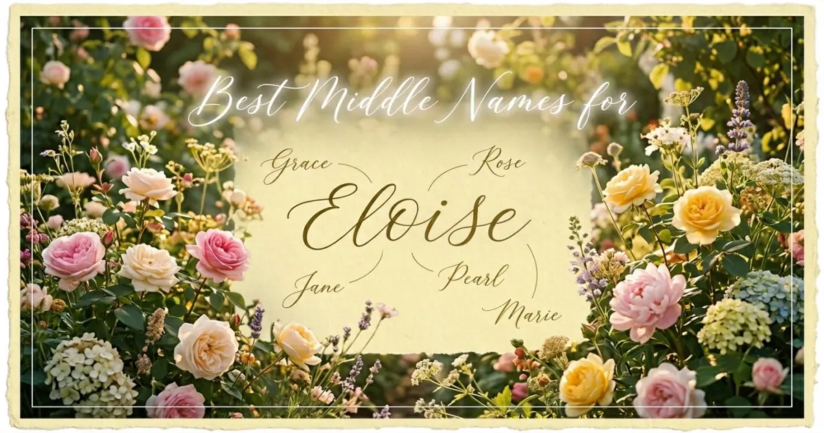 Best middle names for Eloise