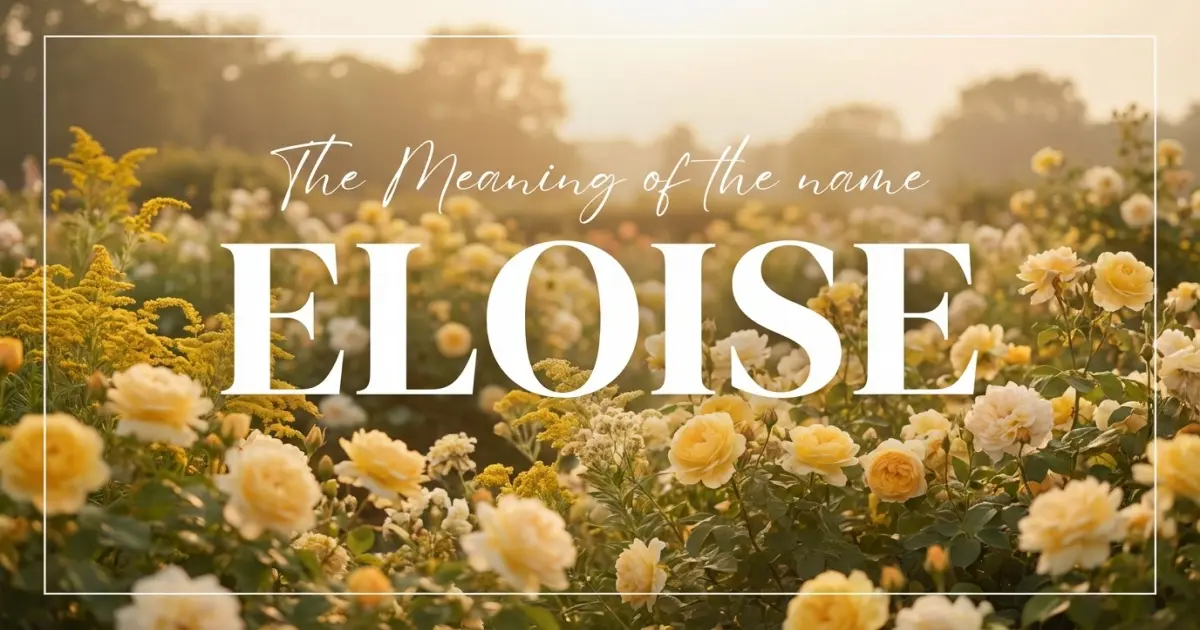 Eloise name meaning